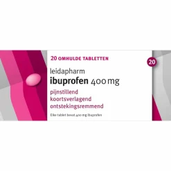 Leidapharm Ibuprofen 400 mg 20 tabletten