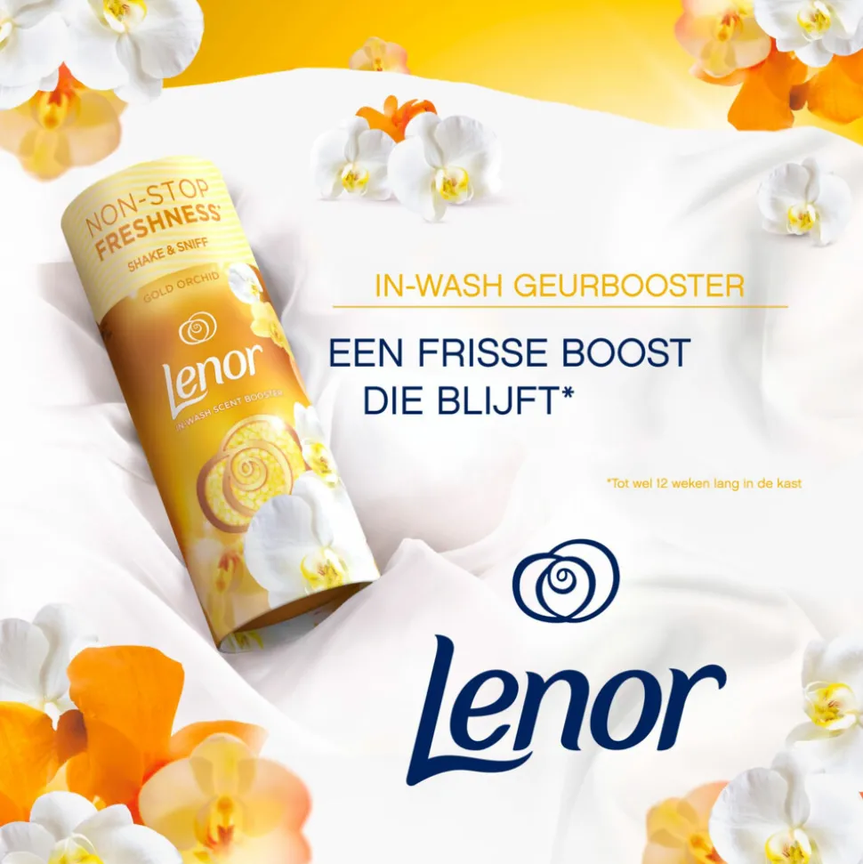 Lenor In-Wash Geurbooster Gouden Orchidee 495 gr