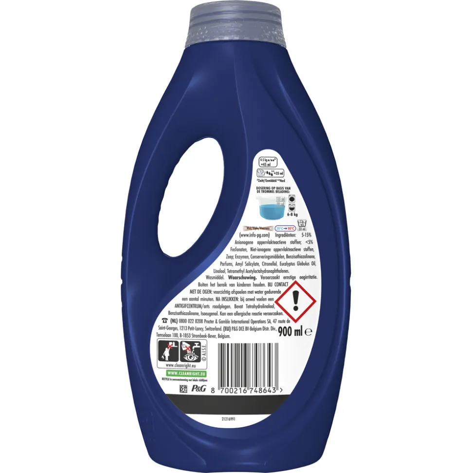 Lenor Vloeibaar Wasmiddel Amethist 20 Wasbeurten 900 ml