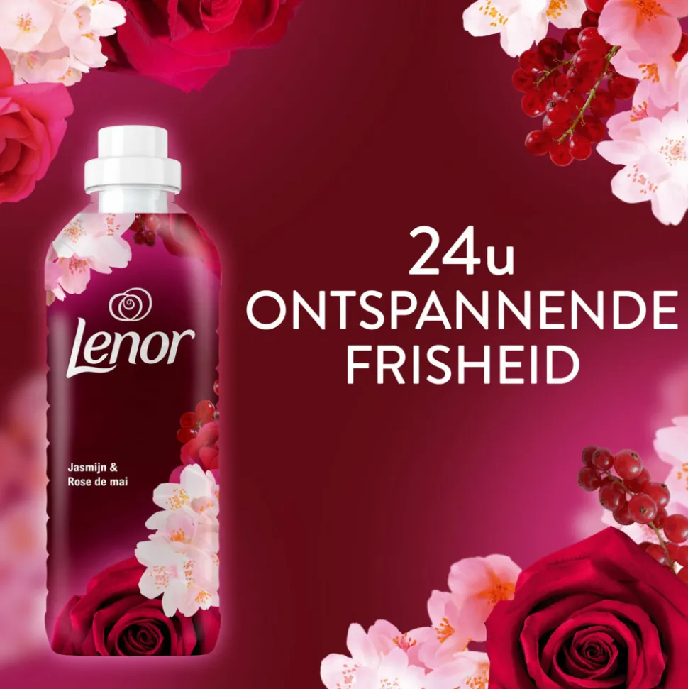 Lenor Wasverzachter Jasmijn & Rose de Mai 55 Wasbeurten 1155 ml