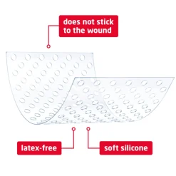 Leukoplast Cuticell® Contact Siliconen Wondcontactlaag 5 cm x 7,5 cm 5 stuks