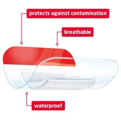 Leukoplast Leukomed® T plus Eilandpleister 5 cm x 7,2 cm 5 stuks