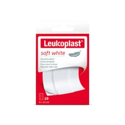 Leukoplast Pleister Zacht Wit 10 stuks