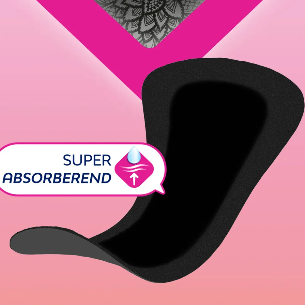 Libresse Inlegkruisjes Zwart 30 stuks