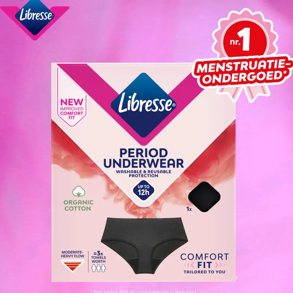 Libresse Menstruatie Ondergoed Wasbaar XL