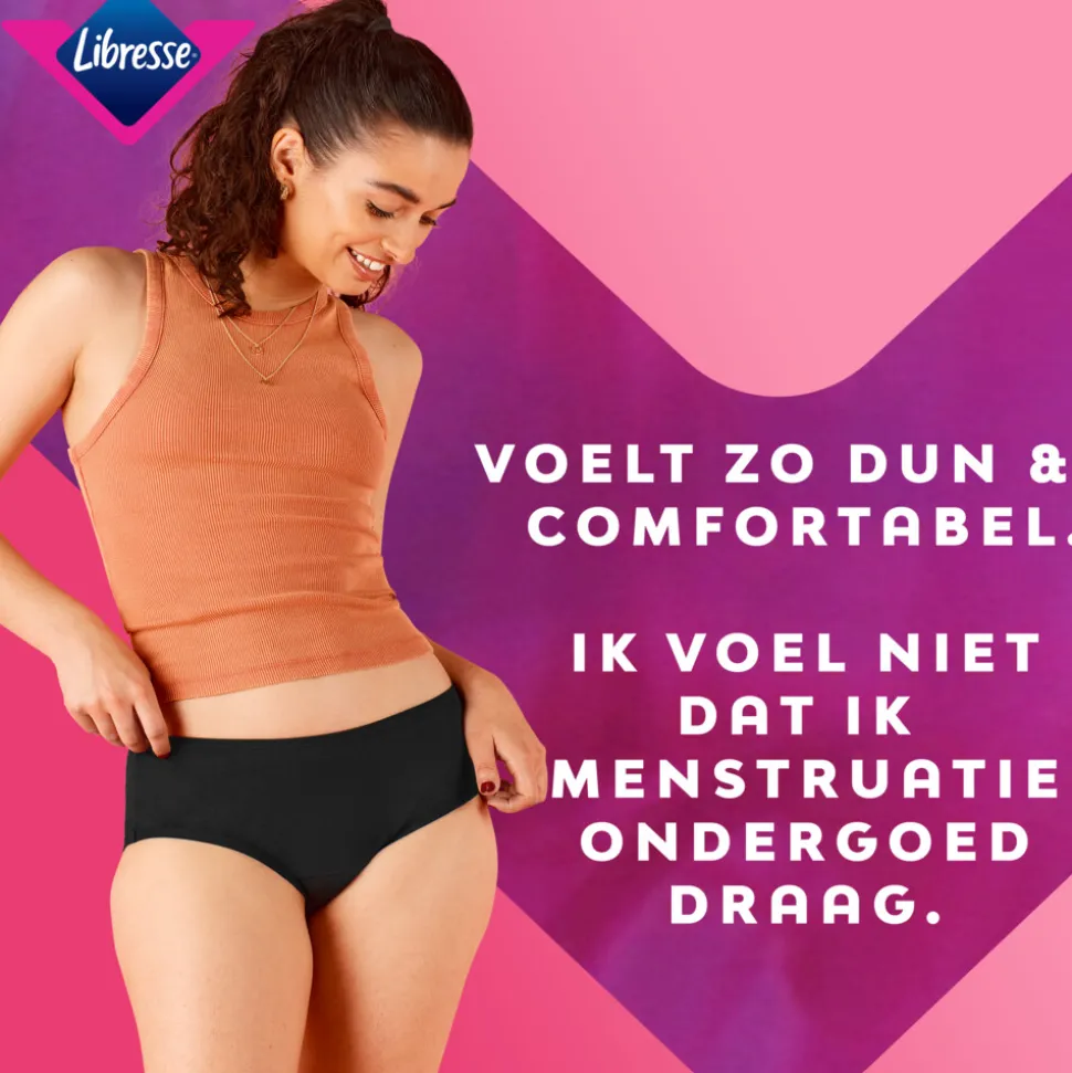 Libresse Menstruatie Ondergoed Wasbaar XL