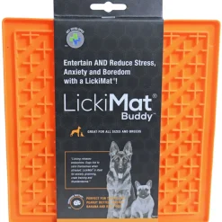 Lickimat Likmat Buddy Oranje 20 cm