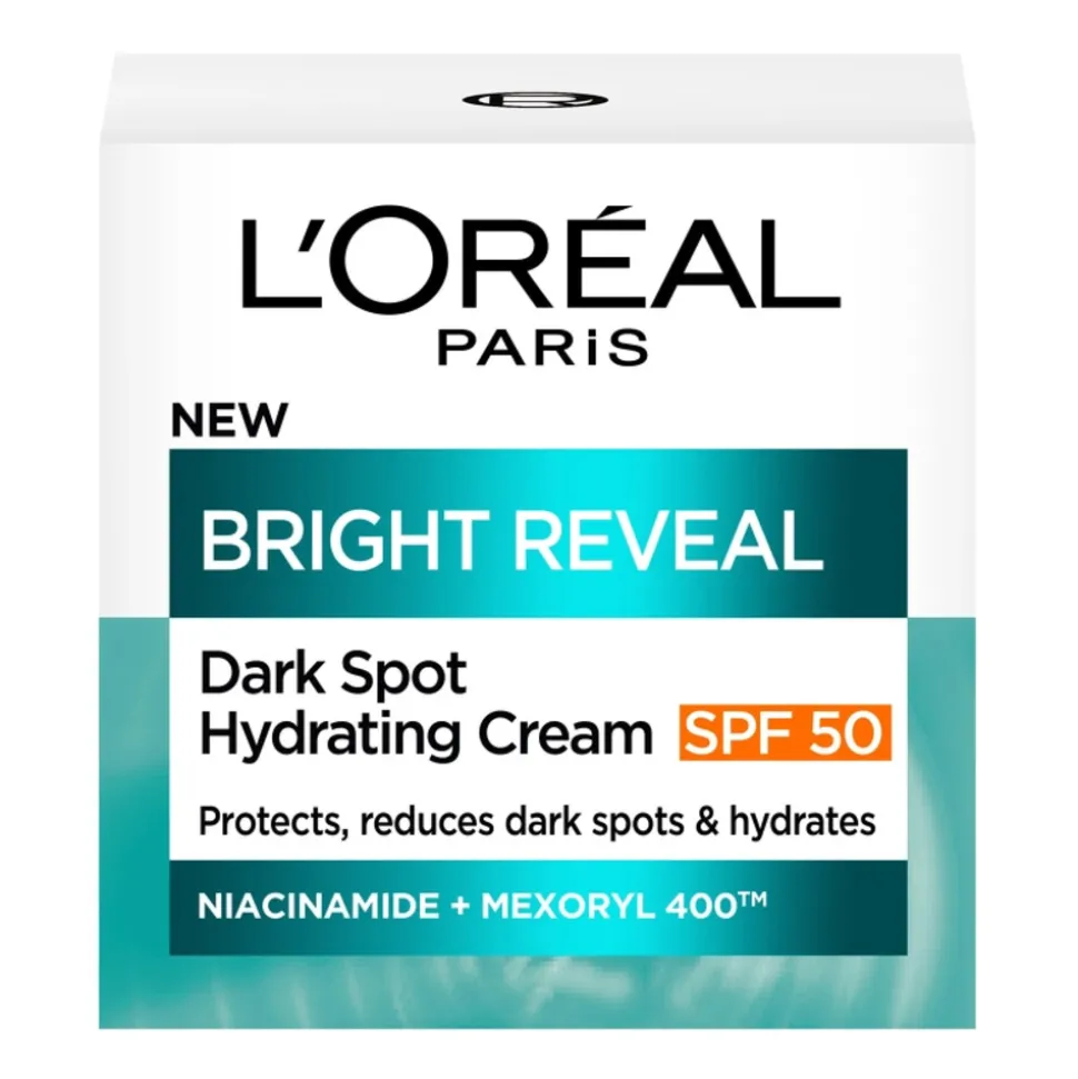 L'Oréal Bright Reveal Dark Spot Hydrating Dagcrème SPF 50 50 ml