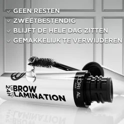 L'Oréal Brow Lamination Wenkbrauwgel Transparant 6 ml