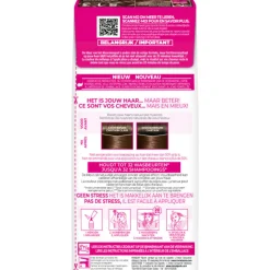 L'Oréal Casting Crème Gloss Semi-Permanente Haarkleuring 513 Goud Asbruin