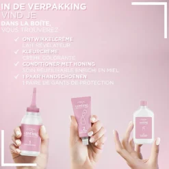 L'Oréal Casting Natural Gloss Semi-Permanente Haarkleuring 423 Kastanje Middenbruin