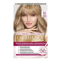 L'Oréal Excellence Crème Permanente Crèmekleuring 8.1 Licht Asblond