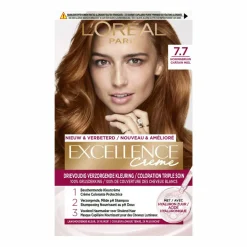L'Oréal Excellence Crème Permanente Crèmekleuring 7.7 Honingbruin