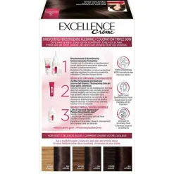 L'Oréal Excellence Crème Permanente Crèmekleuring 3 Donkerbruin