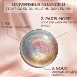 L'Oréal Excellence Crème Universal Nudes Permanente Haarkleuring 2U Universeel Zeer Donkerbruin