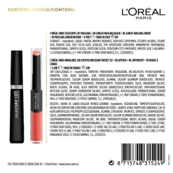 L'Oréal Geschenkset Telescopic Lift Mascara & Infaillible 24H Lipstick 312 Incessant Russet 2 stuks