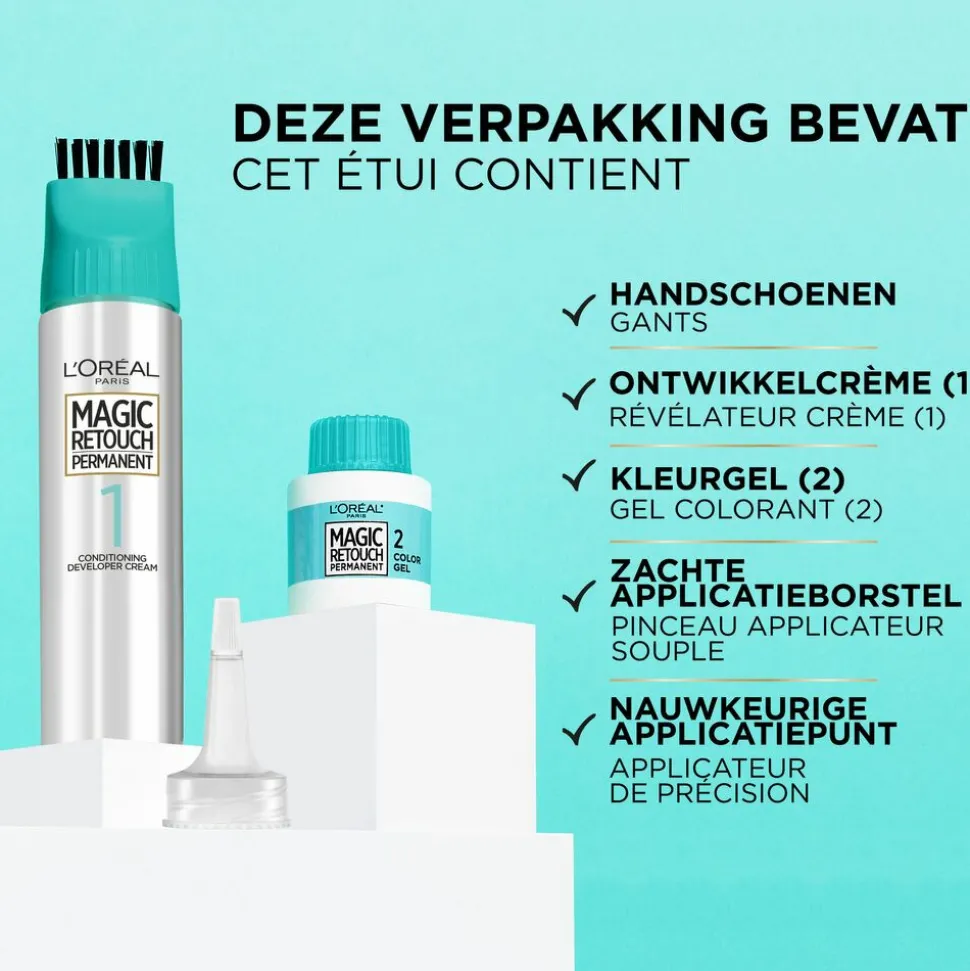 L'Oréal Magic Retouch Permanent 6 Donkerblond 95 gr