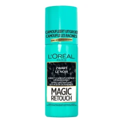 L'Oréal Magic Retouch Uitgroeispray Zwart 75 ml