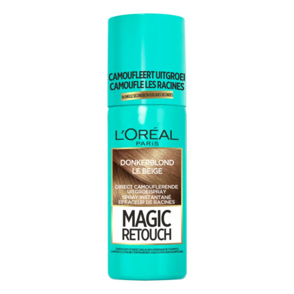 L'Oréal Magic Retouch Uitgroeispray Donkerblond 75 ml