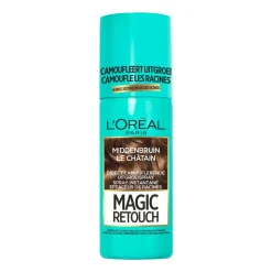L'Oréal Magic Retouch Uitgroeispray Middenbruin 75 ml