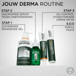 L'Oréal Men Expert Derma Control S.O.S. Puistjes crème 45 ml
