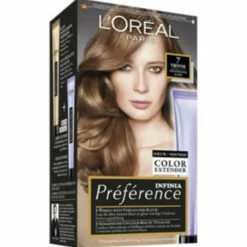 L'Oréal Preference Haarkleuring 07 Vienne - Midden Blond + Magic Retouch Uitgroeispray Middenblond 75 ml Pakket