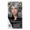 L'Oréal Preference Vivids Permanente Haarkleuring 9.112 Smokey Grey