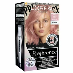 L'Oréal Preference Vivids Permanente Haarkleuring 9.213 Rose Gold