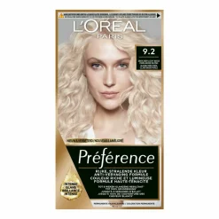 L'Oréal Préférence Permanente Haarkleuring 9.2 Warsaw Zeer Licht Beige Parelmoer Blond