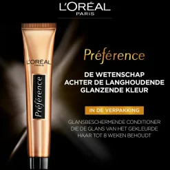 L'Oréal Préférence Permanente Haarkleuring 5.21 Koel Lichtbruin