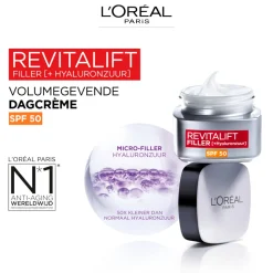 L'Oréal Revitalift Filler [HA] SPF50 Dagcrème 50 ml