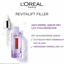 L'Oréal Revitalift Filler Serum 1.5 procent Hyaluronzuur 30 ml