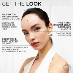 L'Oréal True Match Nude Getint Serum 7-8 Tan Deep 30 ml