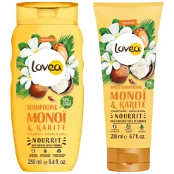 Lovea Monoï & Shea Shampoo en Conditioner Pakket