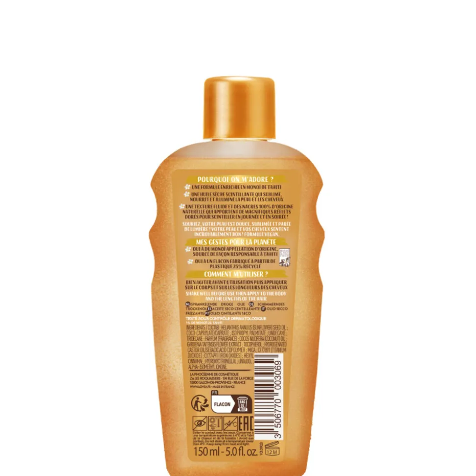 Lovea Sun Shimmering Dry Oil Monoi de Tahiti 150 ml