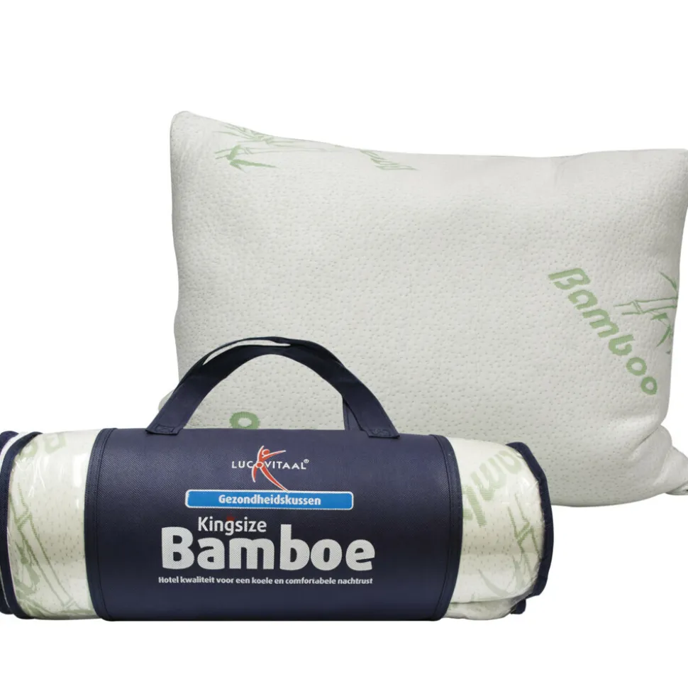 Lucovitaal Bamboe Kussen