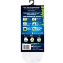 Lucovitaal Bamboe Sneakersok Wit maat 35-38 1 paar