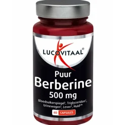 Lucovitaal Berberine Puur 500 mg 60 capsules