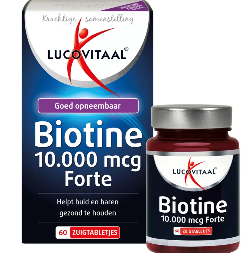 Lucovitaal Biotine 10.000 mcg Forte 60 zuigtabletten
