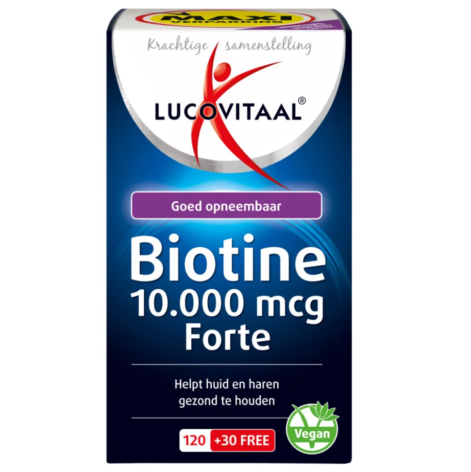 Lucovitaal Biotine 10.000 mcg Forte 150 zuigtabletten
