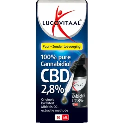 Lucovitaal Cannabidol CBD 2,8% 10 ml