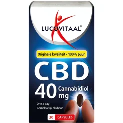 Lucovitaal CBD 40 mg capsules 30 capsules