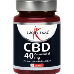 Lucovitaal CBD 40 mg capsules 30 capsules