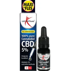 Lucovitaal CBD Cannabidiol Olie 5% 30 ml