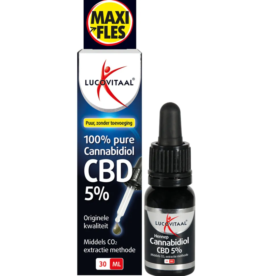 Lucovitaal CBD Cannabidiol Olie 5% 30 ml