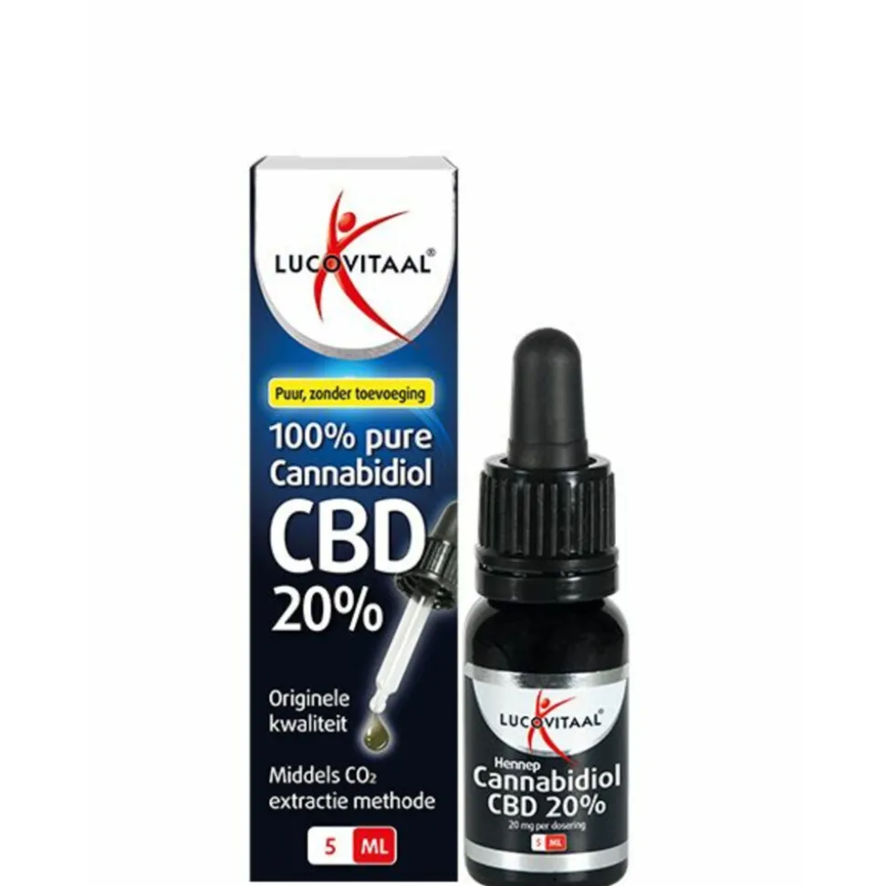 Lucovitaal CBD Cannabidiol Olie 20% 5 ml