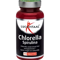 Lucovitaal Chlorella Spirulina 200 tabletten