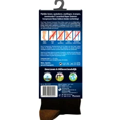 Lucovitaal Compressie Steun Sokken Zwart maat 42-47 1 paar