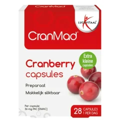 Lucovitaal CranMad Cranberry 28 capsules