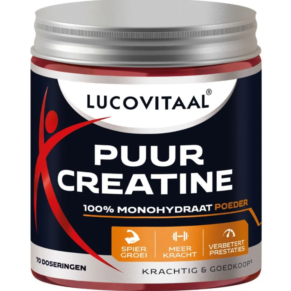 Lucovitaal Creatine Monohydraat Poeder Puur 210 gr